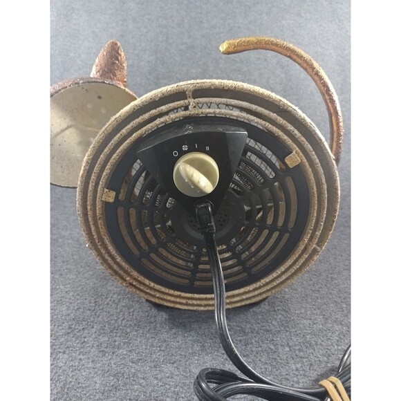 Deco Breeze Cat Figurine Electric Heater Fan Unique Discontinued TESTED WORKING - Picture 9 of 12